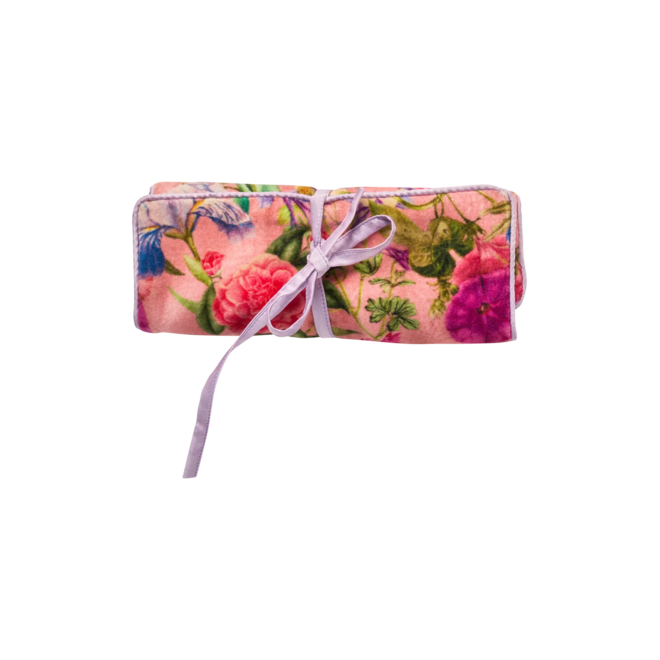Floral Study Petal Pink Jewelry Roll