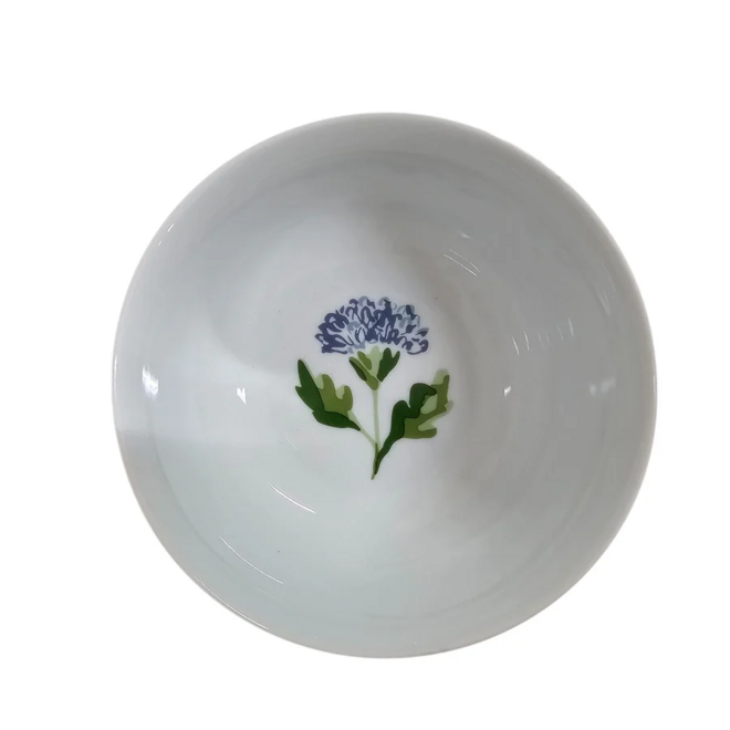 Boho Floral Porcelain Bowl
