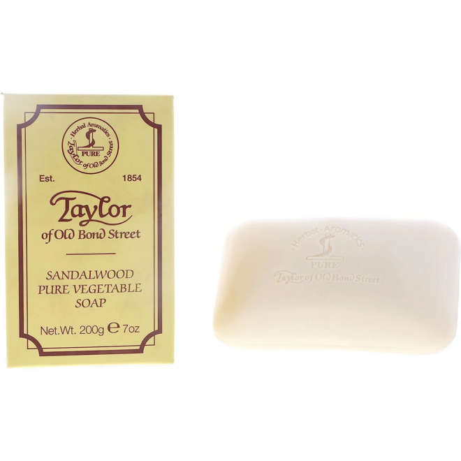 Sandalwood Pure Vegetable Bar Soap 200g