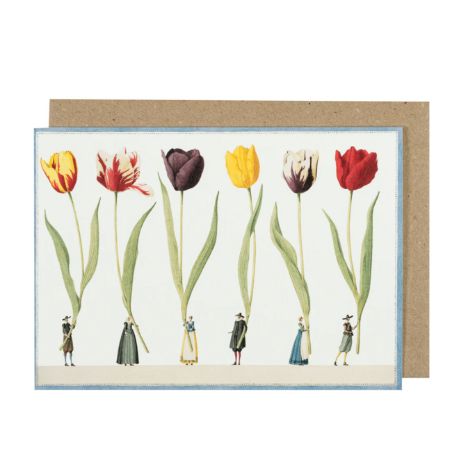 Tulip Parade Greeting Card