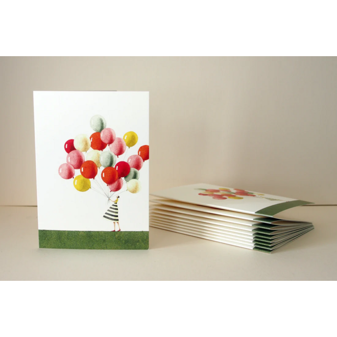Balloons Notecard Set