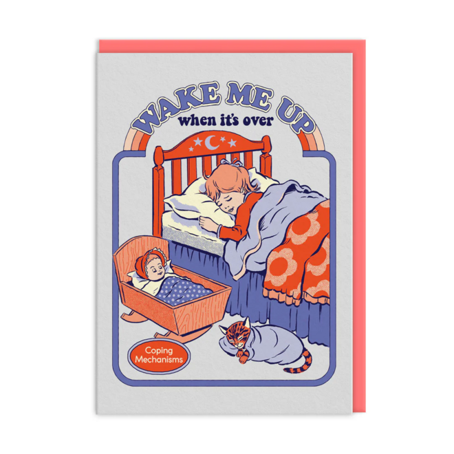 Wake Me Up Card