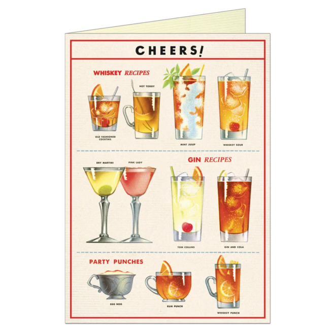 Cheers! Cocktail Card