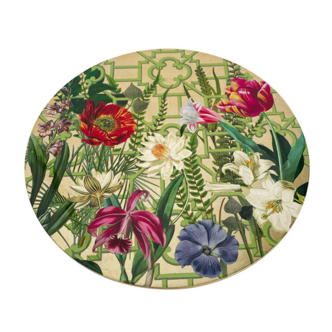 La Dolce Vita Gold Lacquer Round Placemat