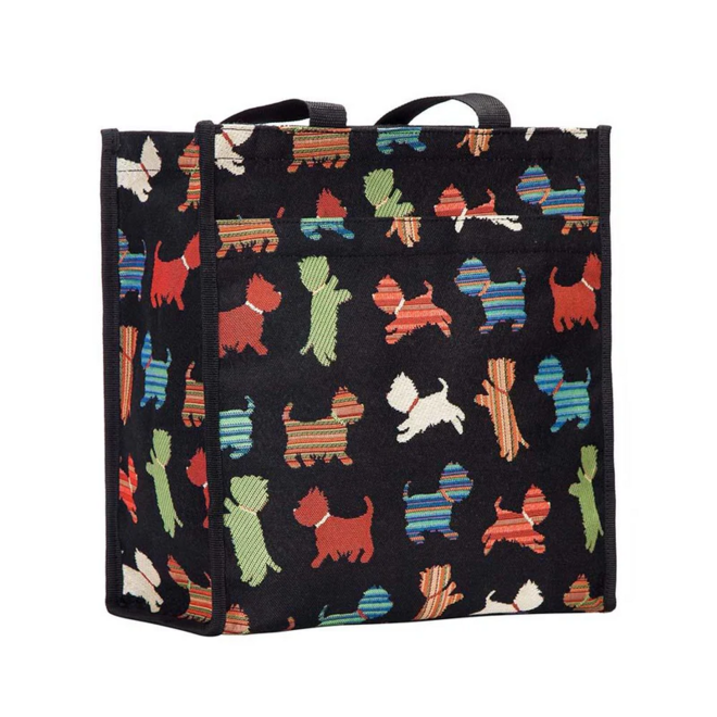 Playful Puppy Shopper Bag