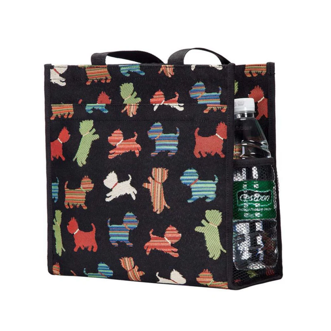 Playful Puppy Shopper Bag