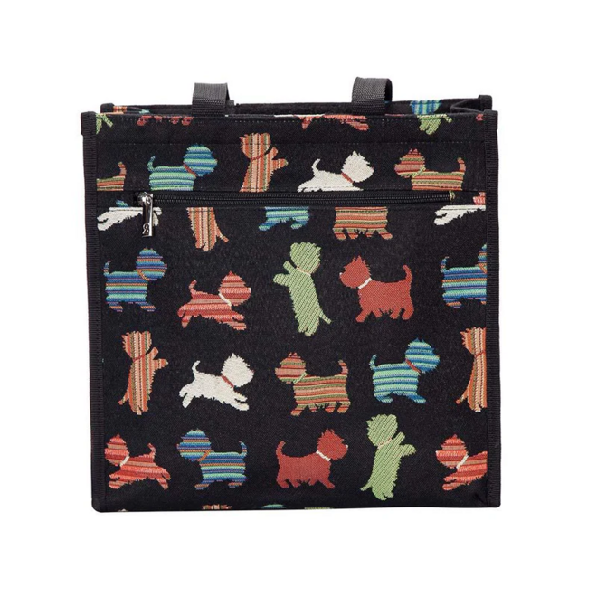 Playful Puppy Shopper Bag