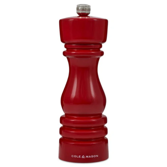 Cole & Mason "London" Red Salt & Pepper Mills