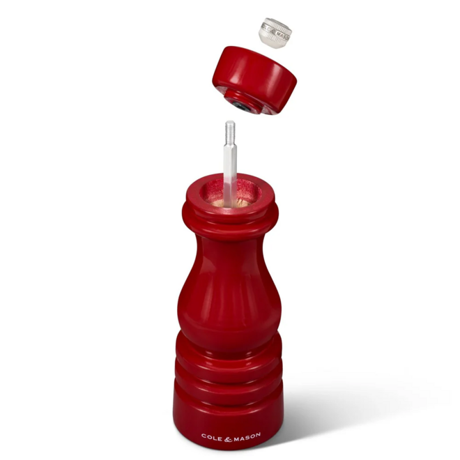 Cole & Mason "London" Red Salt & Pepper Mills