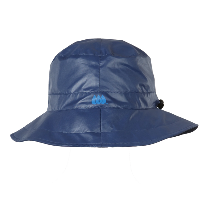 Navy Rain Cap Bucket Hat
