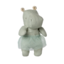 Safari Friends Small Hippo with Skirt - Mint