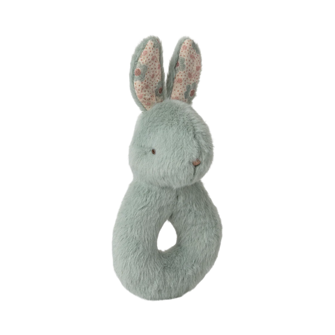 Rabbit Rattle Set - Mint