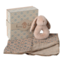 Bunny Rattle Set - Powder