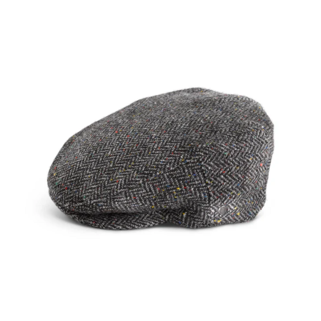 Fia Grey Herringbone Classic Cap