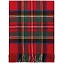 Border Stewart Royal Modern Tartan Lambswool Blanket