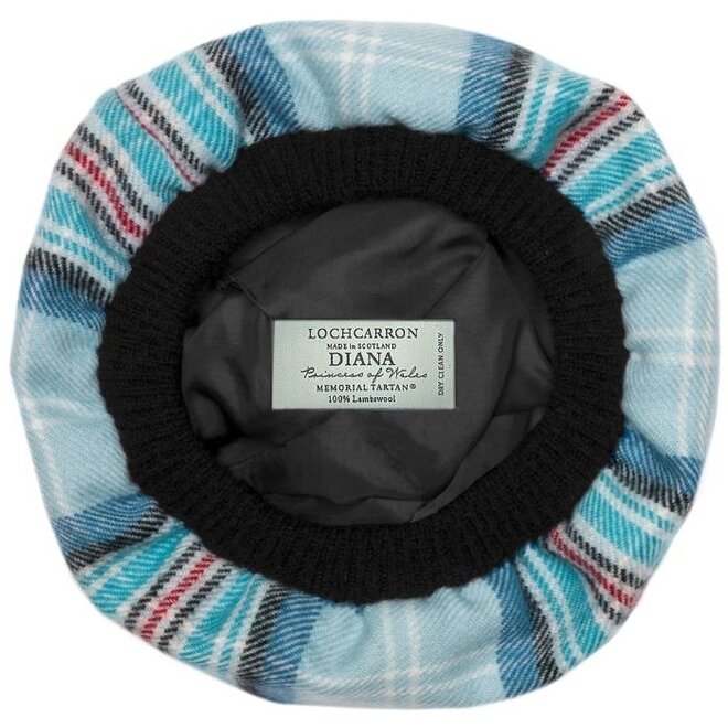 Princess Diana Memorial Tartan Brushed Wool Tam