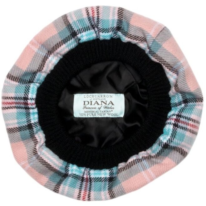 Princess Diana Memorial Rose Tartan Brushed Wool Tam