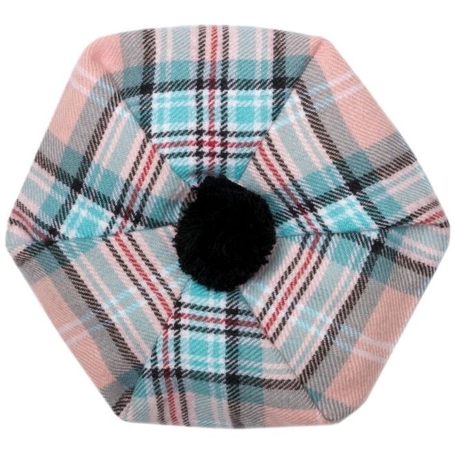 Princess Diana Memorial Rose Tartan Brushed Wool Tam