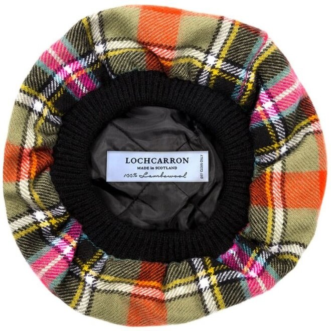 Bruce of Kinnaird Ancient Tartan Brushed Wool Tam