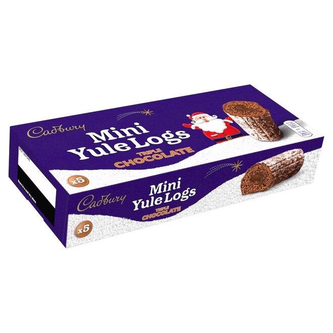 Cadbury Triple Chocolate Mini Yule Logs