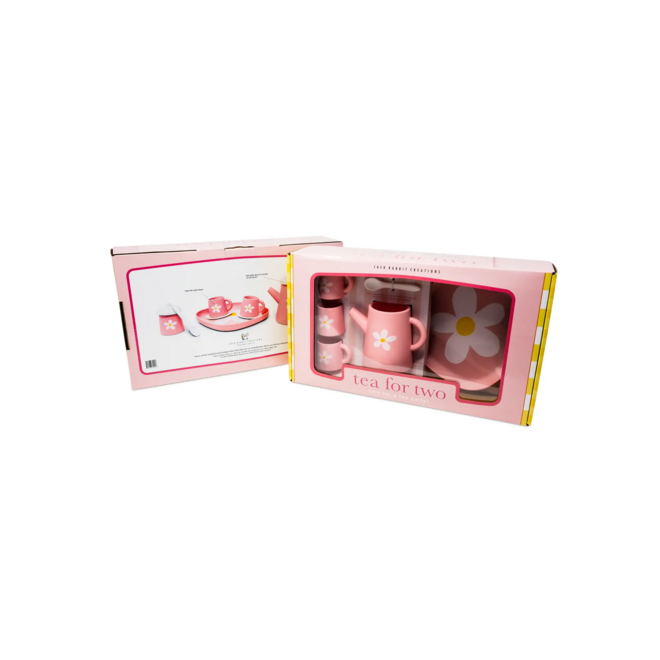 Flower Power Pink Teaset