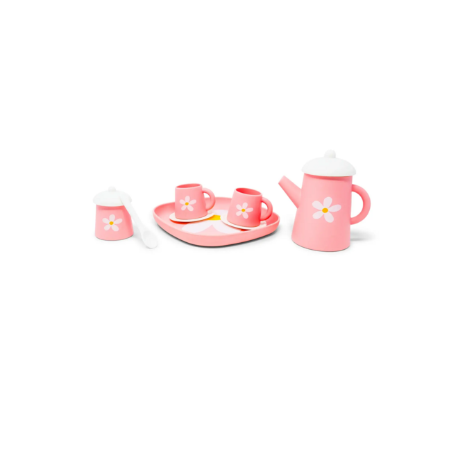 Flower Power Pink Teaset