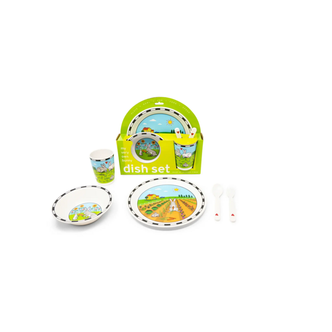 Bunnies Dish Set