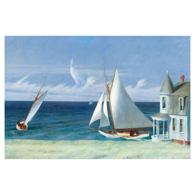Edward Hopper: The Lee Shore Small Boxed Cards