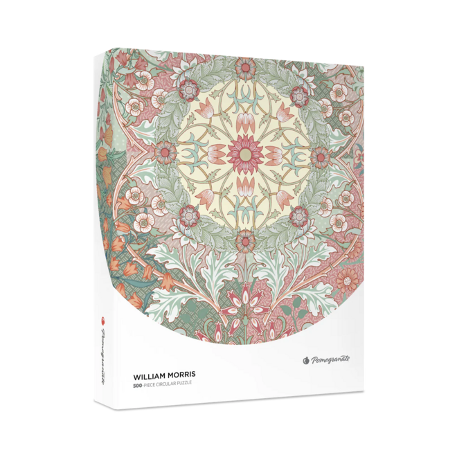 William Morris 500-Piece Circular Puzzle