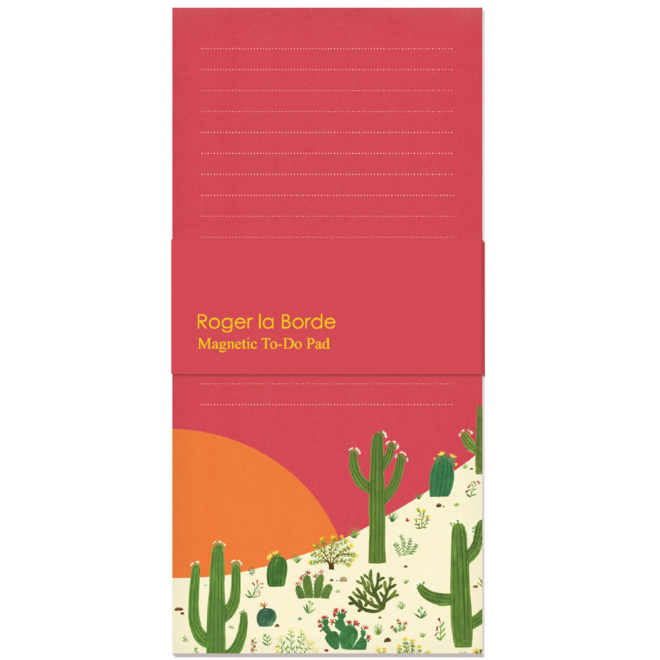 Cactus Grove Magnetic To-Do Pad