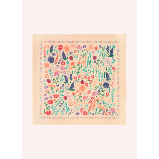 Wild Flowers Coconut Cotton Bandana