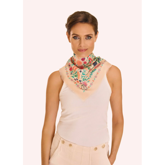 Wild Flowers Coconut Cotton Bandana