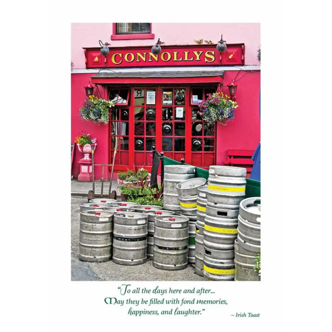 Connolly's Pub Greeting Card