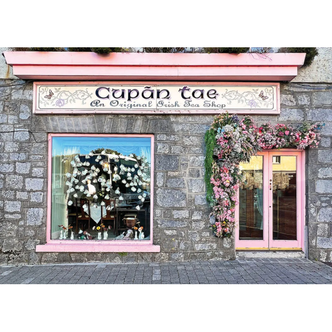 Irish Tea House Greeting Card