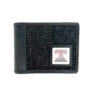 Harris Tweed Charcoal Herringbone Bifold Wallet