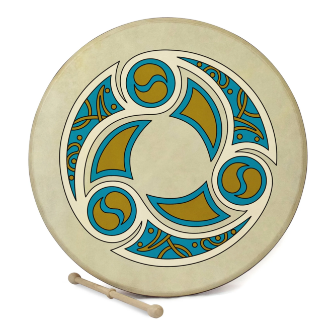Waltons 18'' Trinity Design Bodhran