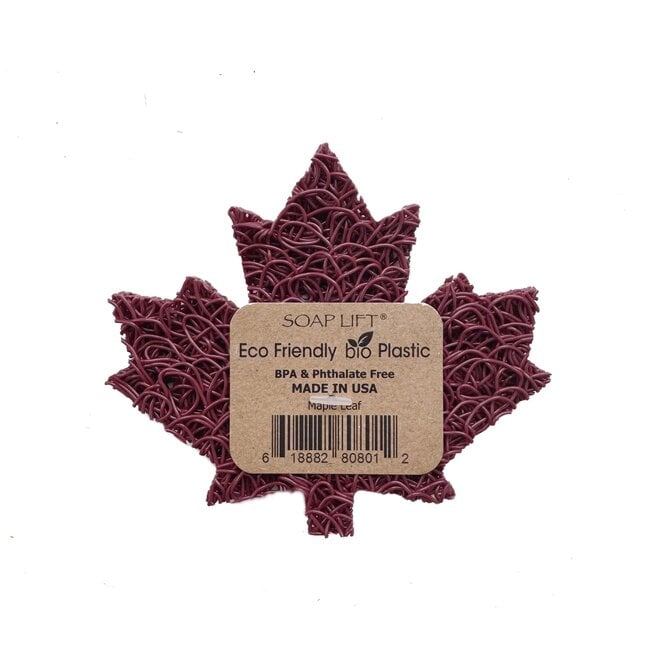 Raspberry Maple Leaf Soap Lift