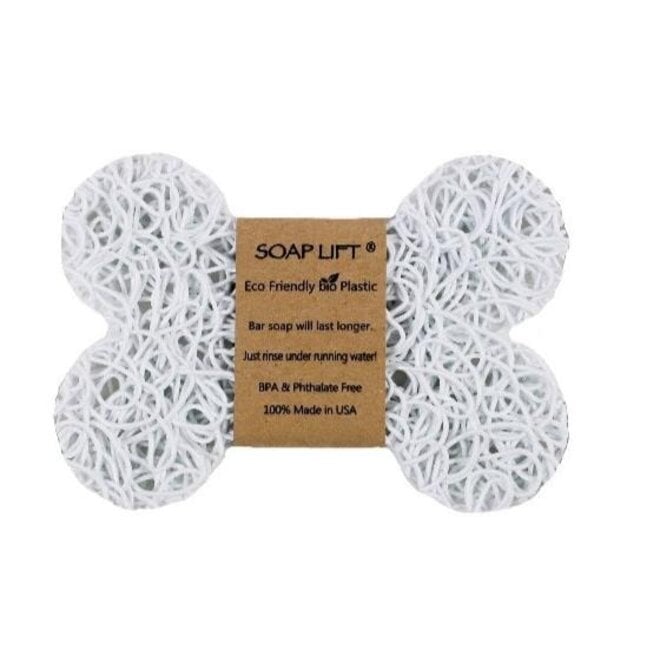 White Dog Bone Soap Lift
