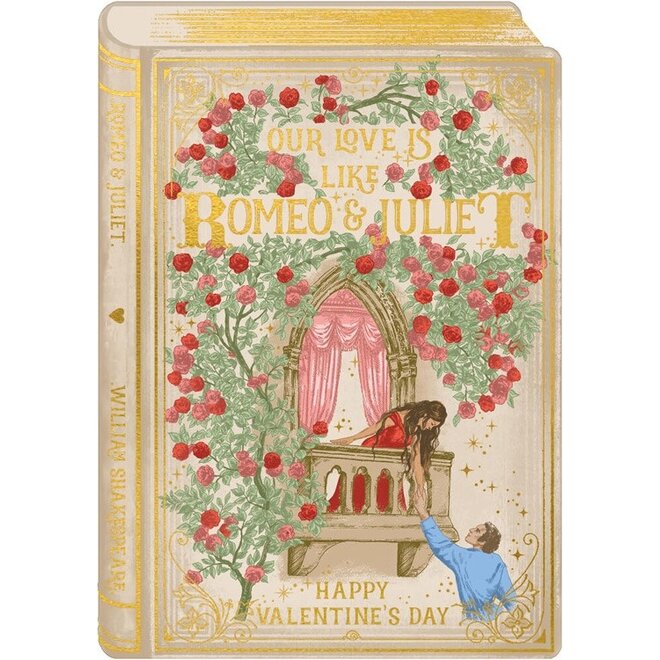 Romeo & Juliet Valentine Card