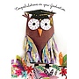 Owl Graduation Card