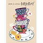 Teacup Stack Birthday Card