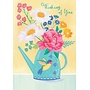 Vase Thinking Of You Card