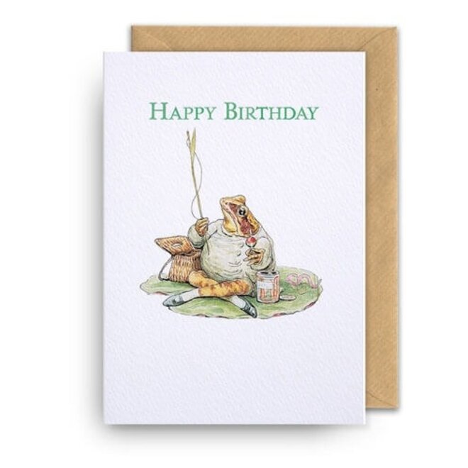 Jeremy Fisher Birthday Card