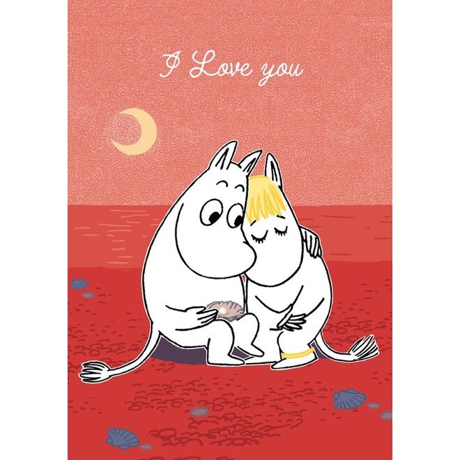Moomin Couple Greeting Card
