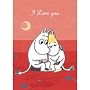 Moomin Couple Love Card