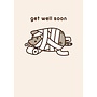 Pusheen Get Well Soon Card