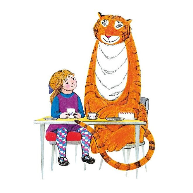 The Tiger Who Came to Tea Greeting Card