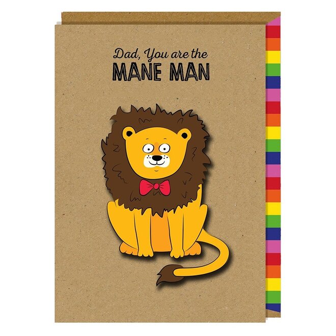 Mane Man Father's Day Card