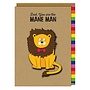 Mane Man Father's Day Card