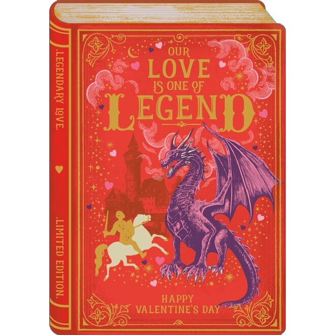 Love of Legend Storybook Valentine Card
